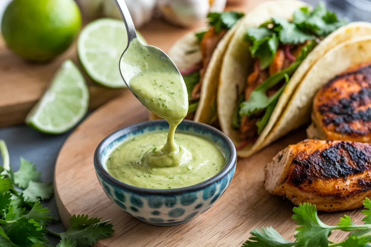 Garlic Cilantro Sauce