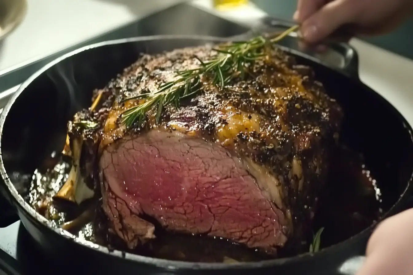 Dutch Oven Prime Rib