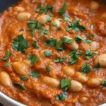 harissa butter beans