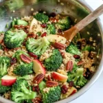 Quinoa and Broccoli Spoon Salad