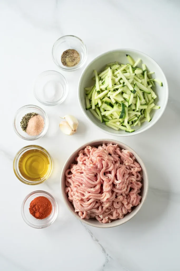 Spicy Chicken Patties Ingredients