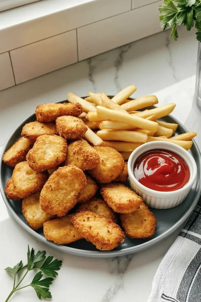 Chicken Nuggets and Fries